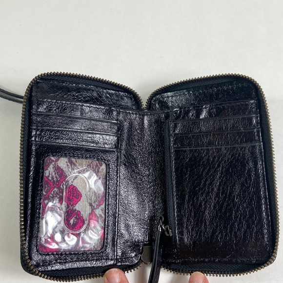 Nwot Elliot Luca black woven phone holder wristlet - Picture 6 of 6